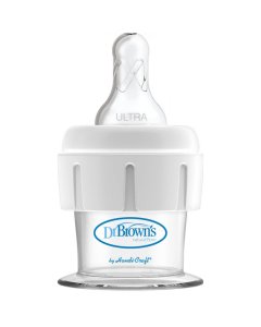 Dr Brown First Feeders Bottle System with Ultra Preemie Nipple