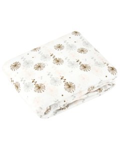 Kushies	Flannel Crib Sheet - Modern Flower	S33037 Tjskids.com
