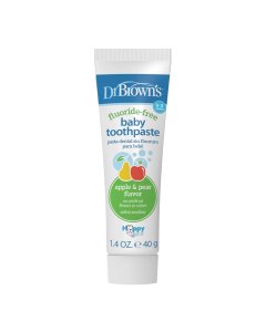 Dr Browns  Fluoride-Free Baby Toothpaste - Apple Pear 1.4oz HG025-CA 72239330111 Tjskids.com