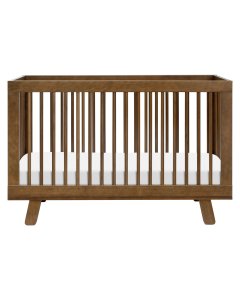 Babyletto Hudson 3 In 1 Crib With Toddler Rail - Natural Walnut