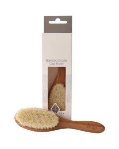 Bamboo Cradle Cap Brush