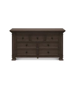 Tillen 7 Drawer Double Dresser - Truffle