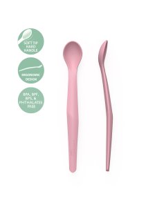 Silicone Spoon - Purple Rose