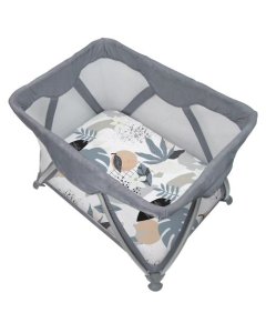 Percale Dream Playard Sheet - Palm Breeze