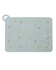 Silicone Placemat Printed - Breakfast