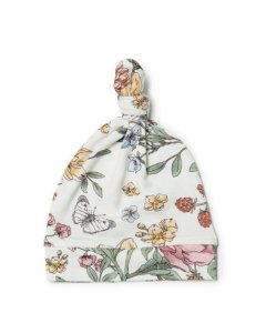 Top Knot Beanie Tencel - Secret Garden