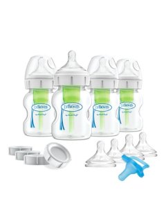 Options+ Wide Neck Breast to Bottle Slow Flow Set 5 oz 