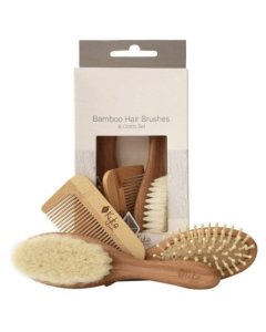 Bamboo 3 Piece Infant Brush Set