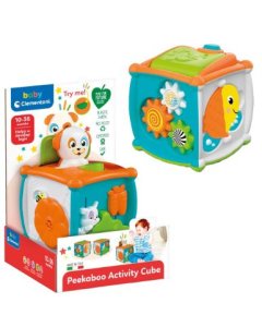 Peek-a-boo Activity Cube