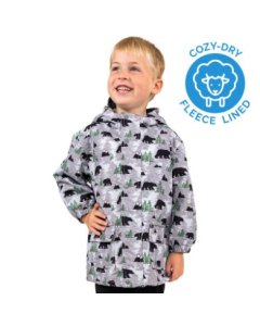 Jan & Jul Cozy-Dry Rain Jacket - Bear