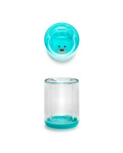Double Walled Bear Cup - Blue