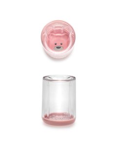 Double Walled Bear Cup - Pink
