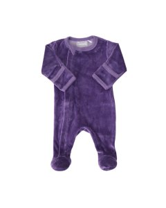 Zipper Footie - Amethyst