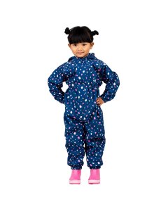 Jan & Jul Puddle-Dry Waterproof Play Suit - Terrazzo