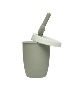 Loulou Lollipop	Kids' Cup With Straw - Alligator	TCUP-001-SAG 825754017933 Tjskids.com
