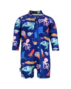 Jan & Jul	Kids One Piece UV Sun Suit - Sea Friends Tjskids.com