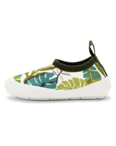 Jan & Jul	Kids Water Shoes - Green Tropical Tjskids.com