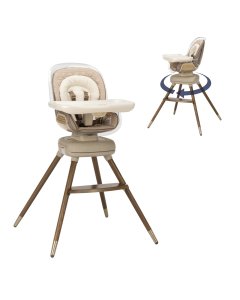 Maxi Cosi Kiskadee 360 Rotating High Chair - Natural Heritage	03018CHDF 884392004187 Tjskids.com