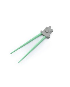 Melii	Learning Chopsticks with Case - Bulldog	70014 790693700140 Tjskids.com 
