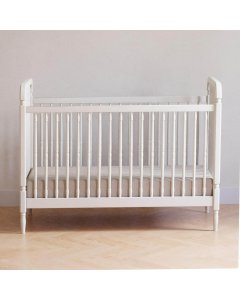 Namesake Liberty 3-in-1 Convertible Spindle Crib - Warm White M7101RW 48517819012 Tjskids.com