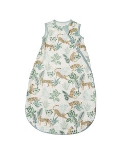 Loulou Lollipop Lightweight Muslin Sleep Bag - Tropical Jungle Tjskids.com