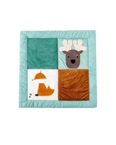 Little Big Friends Playmat - Patchwork Forest