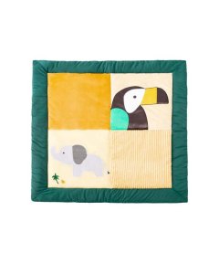 Little Big Friends Playmat - Patchwork Jungle
