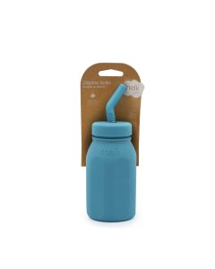 LUX Silicone Milk Bottle - Blue