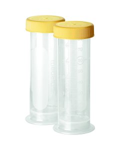 Medela 80mL Collection Container Reusable Breast Milk Bottles | BPA-Free, Pasteurization Safe