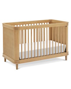 name Sake Marin with Cane 3-in-1 Convertible Crib - Honey