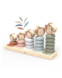 Speedy Monkey Monkey Family Stacker SP1003 Tjskids.com