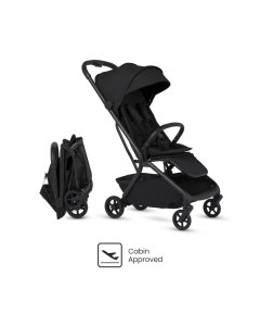 Silver Cross Nia Stroller - Onyx Black SX2347OX	5055836933522 Tjskids.com