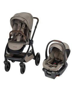Maxi Cosi Oxford Stroller Car Seat Bundle - Twillic Truffle