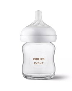 Philips Avent Natural Glass Baby Bottle 4oz