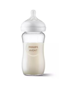 Philips Avent Natural Glass Baby Bottle 8oz