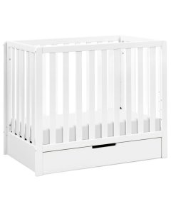 Davinci Colby 4-In-1 Mini Crib with Trundle - White