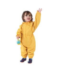 Jan and Jul Puddle-Dry Waterproof Play Suit - Yellow
