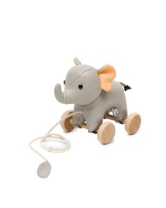 Little Big Friends Pull Along Toy Vincent the Elephant 303525 3700552303525 Tjskids.com