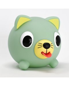 Sankyo Toys Jabber Ball - Green Cat