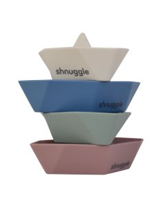 Shnuggle Stack and Sail Bath Boat Toys
