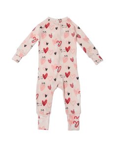 Loulou Lollipop Sleeper Tencel - Pink Pup