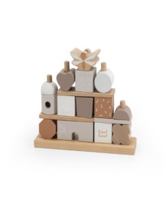 Label Label Stacking Blocks - Nougat