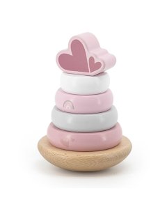 Label Label Stacking Rings Balance - Pink 533LLWT-25224 5420067925224
