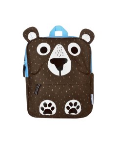 Zoocchini Toddler-Kids Everyday Backpack 3Y+ - Bear	ZOO28101 810608031746 Tjskids.com