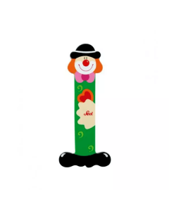 Clown Wooden Letter I