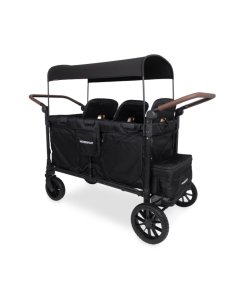WonderFold W6 Luxe PRO 6 Stroller Wagon - Black	W6LUXP-JBLK 604085003712 Tjskids.com
