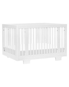 Babyletto Yuzu 8 in 1 Convertible Crib with All Stages Conversion Kit - White
