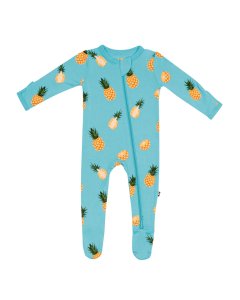 Kyte Baby Zippered Footie - Pineapple Tjskids.com