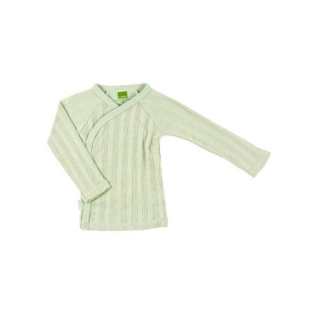 Wrap Long Sleeve T Shirt Sage