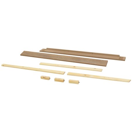 Full Size Conversion Rail Driftwood